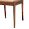 Bali & Pari Maryland Modern Bohemian Natural Rattan and Acacia Wood 2-Piece Dining Chair Set 243-2PC-13362-ZORO - alternate 2